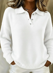 FLASH SALE 🔥 Everyday Luxe™ Button-Collar Knit