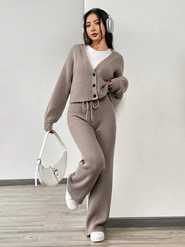 Ultra-Soft Knit Set for Women – Cozy Comfort & Style for Fall & Winter