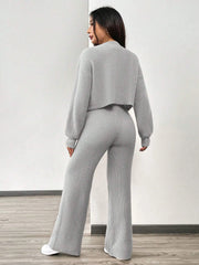 Ultra-Soft Knit Set for Women – Cozy Comfort & Style for Fall & Winter